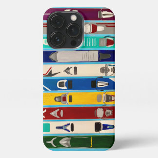Vintage Skis iPhone Case