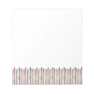 Vintage Skis Notepad