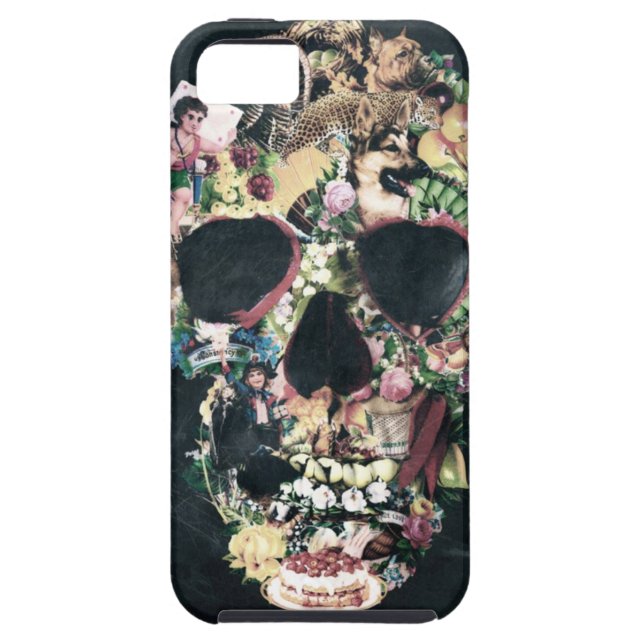 Vintage Skull Case-Mate iPhone Case (Back)