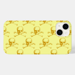 Vintage Skull & Crossbones Case-Mate iPhone 14 Case