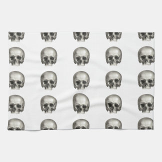 Vintage Skull Kitchen Towel