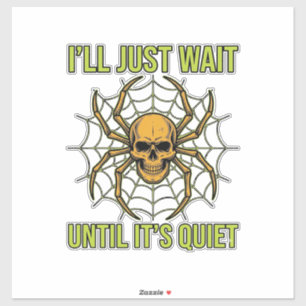 Vintage Skull Spider Funny Halloween T-Shirt Desig