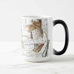 Vintage Sky Map Constellation of Hercules Magic Mug