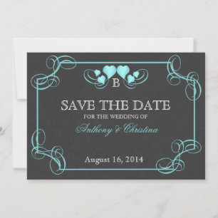Vintage Slate Save the Date