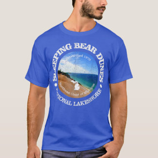 Vintage Sleeping Bear Dunes NL (rd)  T-Shirt