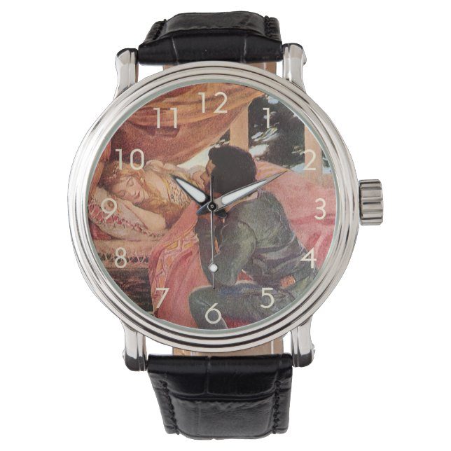 Vintage Sleeping Beauty by Jessie Willcox Smith Watch (Front)