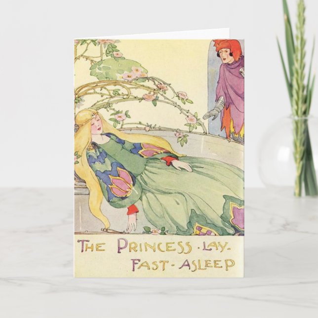 Vintage - Sleeping Beauty, Card (Front)