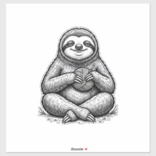 Vintage Sloth Knitting Engraving Shirt Design_1