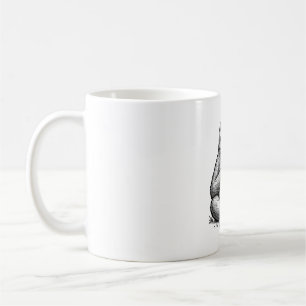 Vintage Sloth Knitting Engraving Shirt Design_1 Coffee Mug