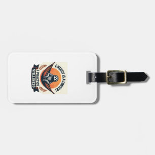Vintage Sloth Spirit Animal Cute Boho Wildlife Art Luggage Tag
