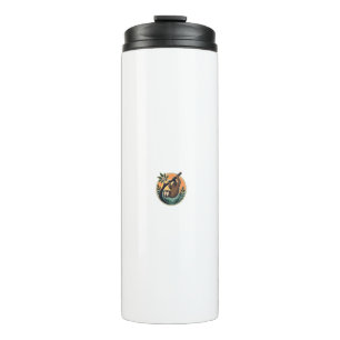 Vintage Sloth Vector Retro Wildlife Badge 2 Thermal Tumbler