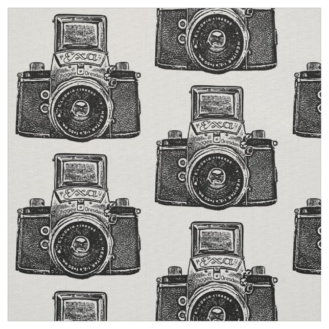 Vintage SLR Camera - Black Fabric (Swatch)