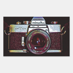 Vintage SLR Manual Camera Sticker