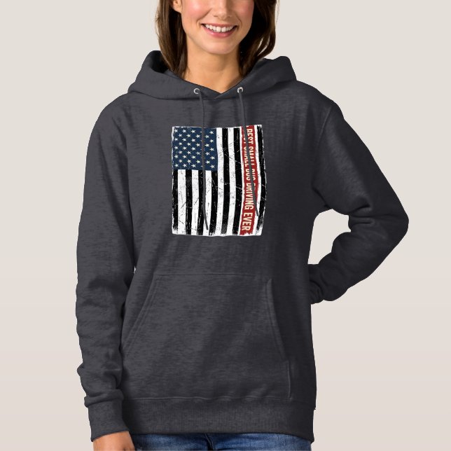 Vintage Small Bus Driver Flag Shirt Design_1 (Front)