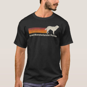 Vintage Small Munsterlander Pointer Retro Mom Dad T-Shirt