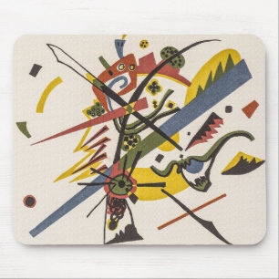 Vintage Small Worlds I - Kandinsky Modern Art Mouse Pad