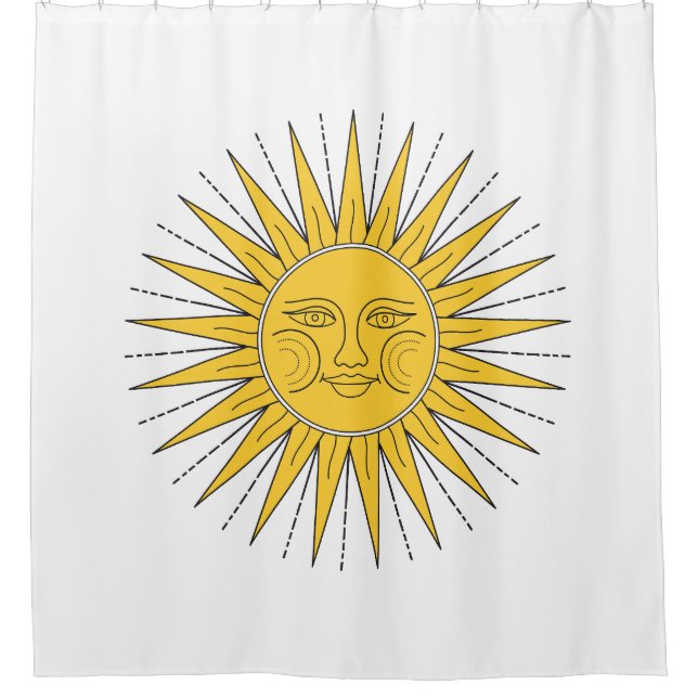 Vintage Smiling Sun  (Front)