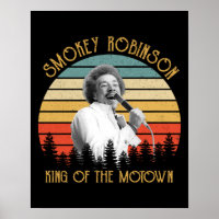 Vintage Smokey Robinson The King Of Motown