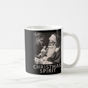 Vintage Smoking Santa Claus Christmas Funny Srit C Coffee Mug