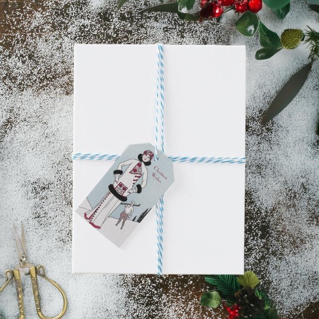 Vintage Snow Queen Christmas Gift Tags (Creator Uploaded)