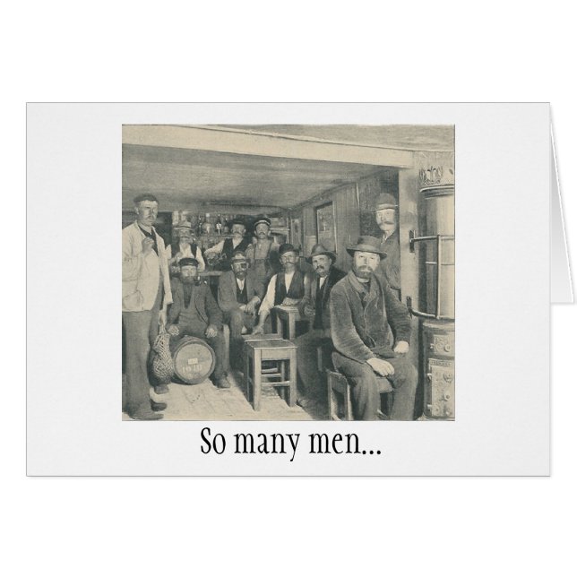 Vintage - So Many Men, (Front Horizontal)