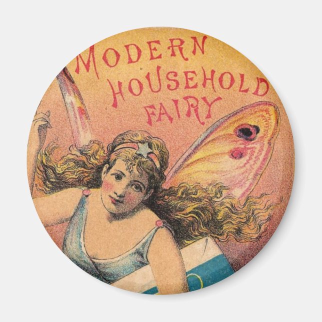 Vintage Soap Ad Fairy Magnet (Front)