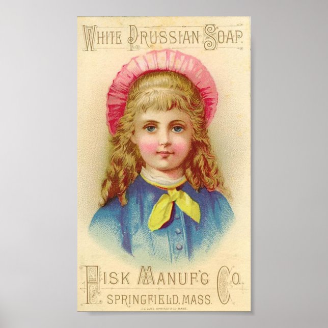 Vintage Soap Ad Poster (Front)