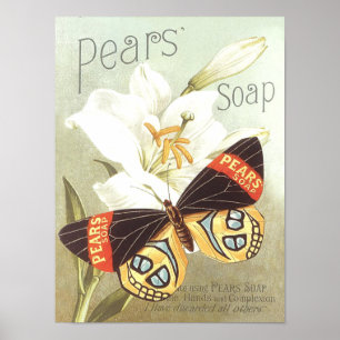 Vintage Soap Advertisement  Poster