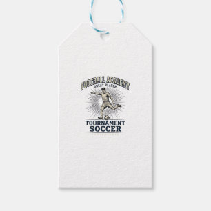 Vintage Soccer Academy Tournament Player Shirt (2) Gift Tags