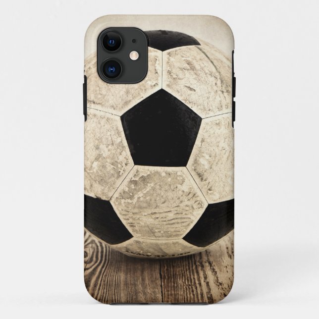 Vintage Soccer ball Case-Mate iPhone Case (Back)