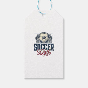 Vintage Soccer Dad Shirt Design_1 Gift Tags