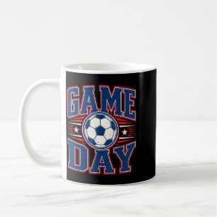 Vintage Soccer Game Day Shirt Men Women Kids Coffee Mug