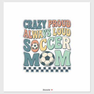 Vintage Soccer Mom Proud Loud Shirt Design_1