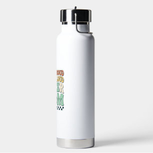 Vintage Soccer Mom Proud Loud Shirt Design_1 Water Bottle
