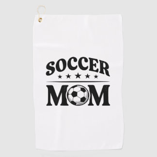 Vintage Soccer Mom Shirt Vector Design_1 Golf Towel