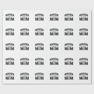 Vintage Soccer Mom Shirt Vector Design_1 Wrapping Paper