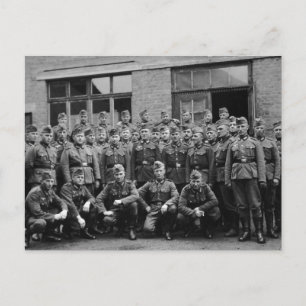 Vintage Soldiers Postcard