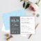 Vintage Something Blue Wedding Bridal Shower