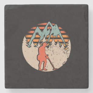 Vintage Sondeln Metal Detectorist Stone Coaster