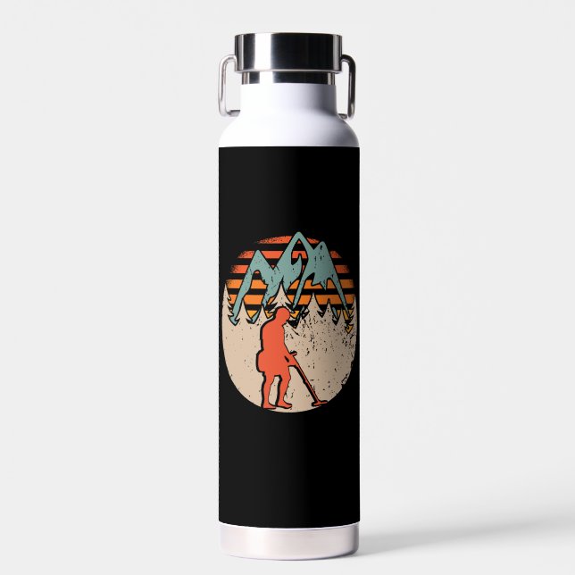 Vintage Sondeln Metal Detectorist Water Bottle (Front)