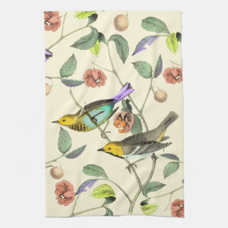 Vintage Songbird Kitchen Towel