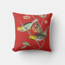 Vintage Songbird Red