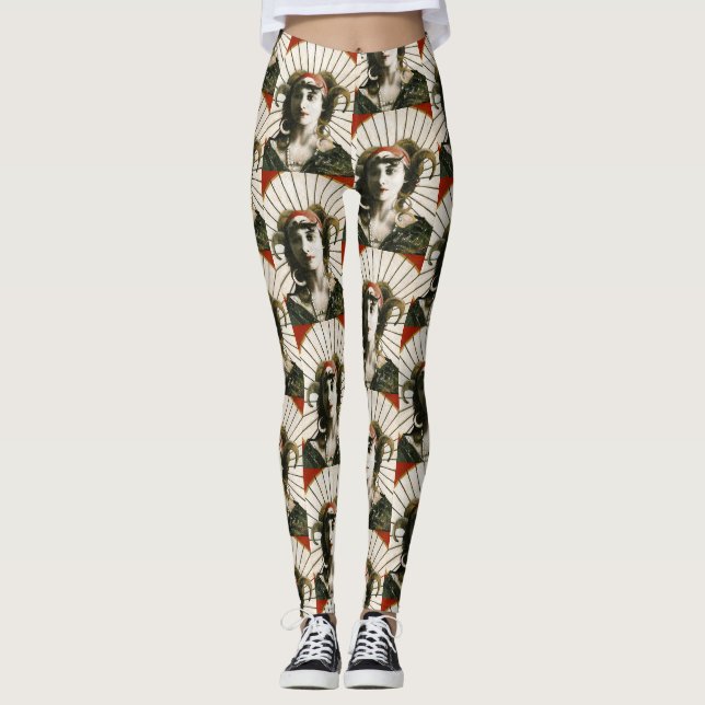 Vintage Sorceress Leggings (Front)