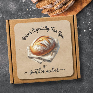 Vintage Sourdough bread Baked by YOU Gift Tags