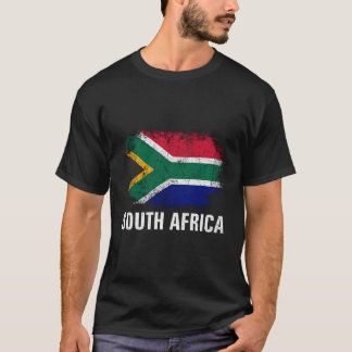 Vintage South Africa Flag For South African Gift T-Shirt