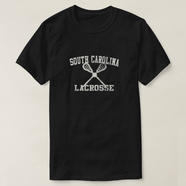 Vintage South Carolina Lacrosse T-Shirt (Design Front)