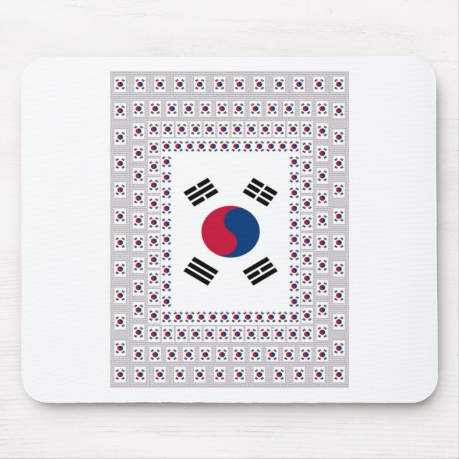 Vintage South Korea Mouse Pad (Front)