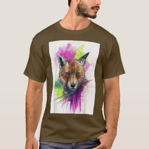 Vintage Space Cat Funny Astronaut Cat T-Shirt