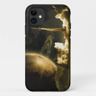 Vintage Space Launch iPhone 11 Case
