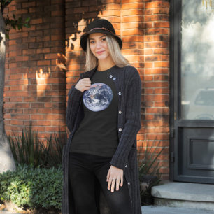 Vintage Space Photo Earth Tri-Blend Shirt
